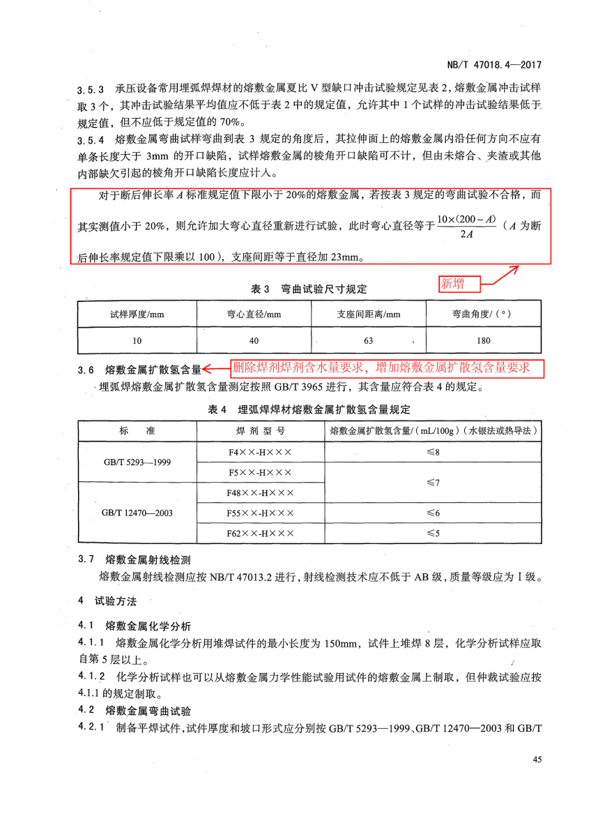 NB/T 47018-2017承壓設(shè)備用焊接材料訂貨技術(shù)條件第45頁(yè)